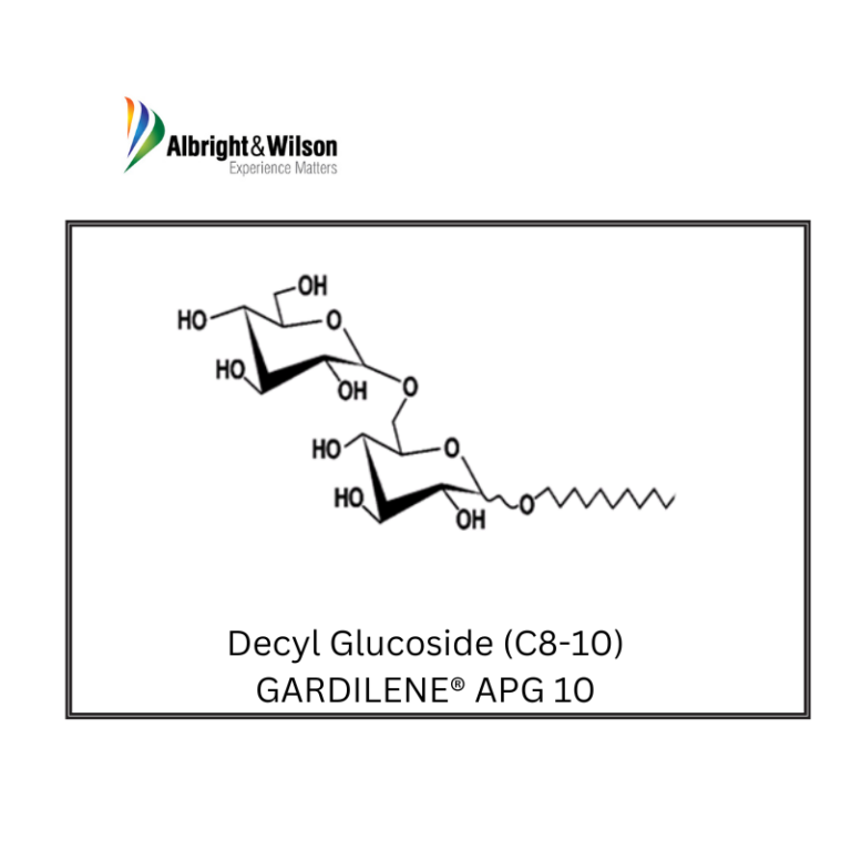 GARDILENE® APG 10 – Decyl Glucoside (C8-10)