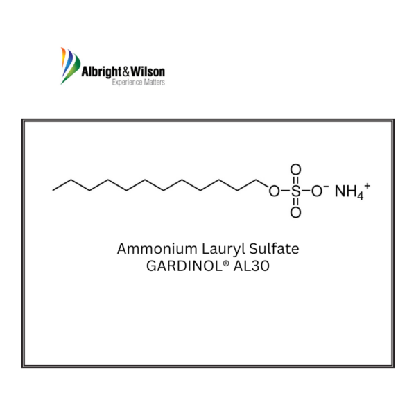 Ammonium Lauryl Sulfate Chemical Strucutre - GARDINOL® AL30