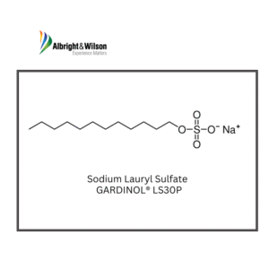 Sodium Lauryl Sulfate Chemical Strucutre - GARDINOL® LS30P_f